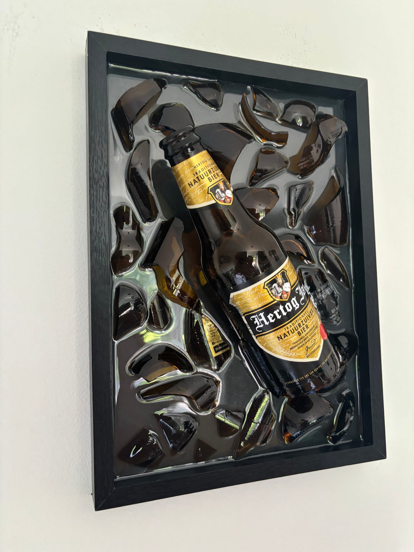 Broken Bottle Art Hertog Jan