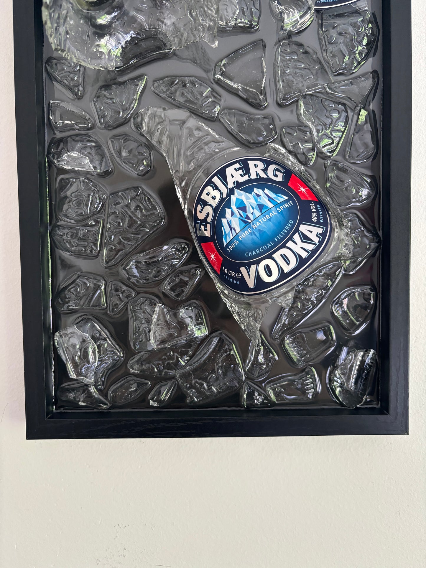 Broken Bottle Art Esbjærg Vodka