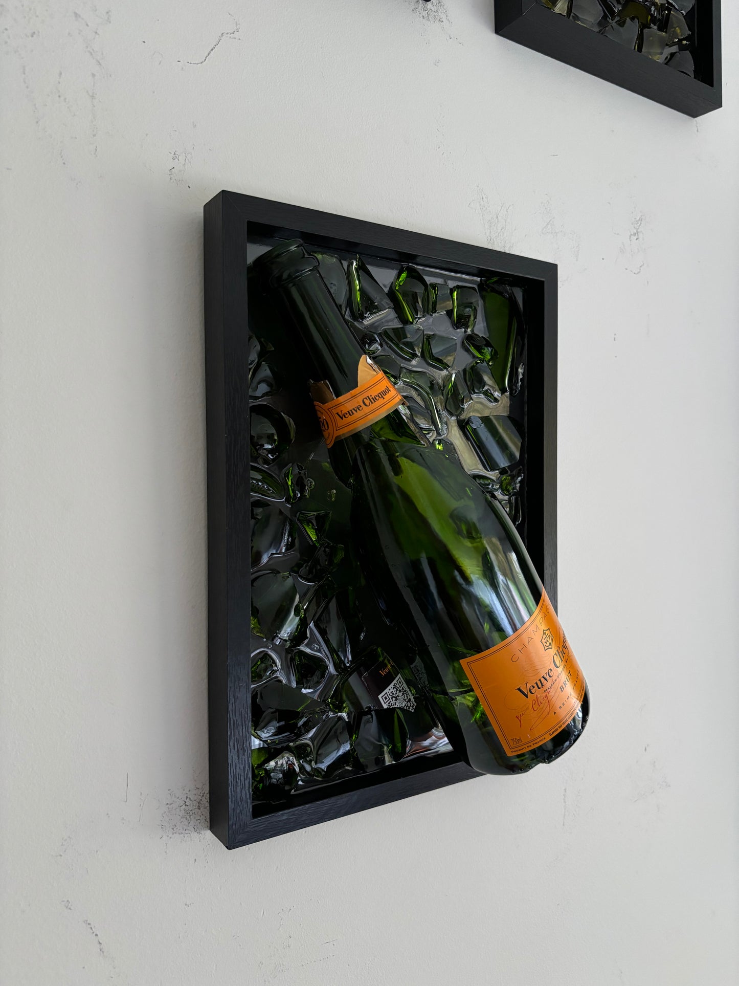 Broken Bottle Art Veuve Clicquot Brut