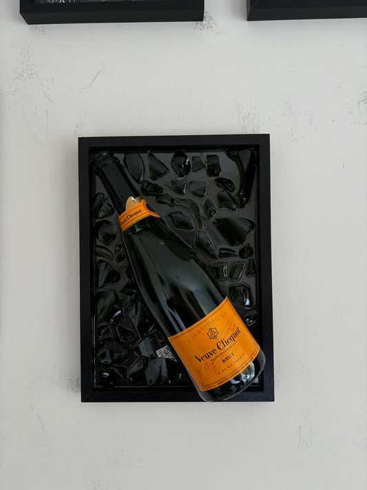 Broken Bottle Art Veuve Clicquot Brut