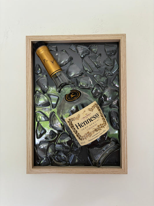 The Henny In Brown Frame