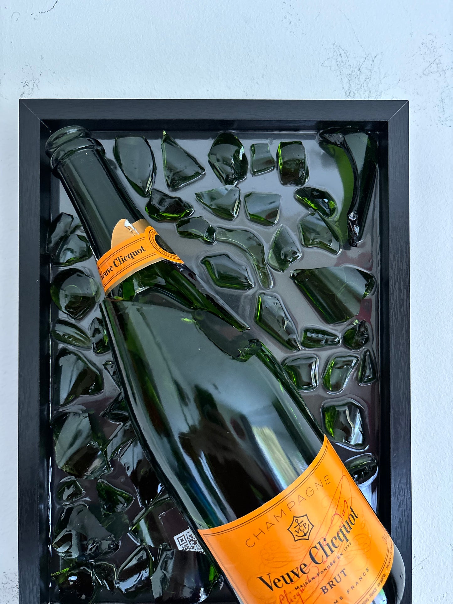 Broken Bottle Art Veuve Clicquot Brut